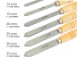 Preview: STUBAI Flachstahl spitz HSS 12 mm